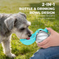 🔥Last Day 47% OFF🔥 2-in-1 Portable Dog Water Bottle for Small Dogs - Leak-Proof & Compact