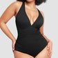 🔥Last Day Special Price £16.99!!💥-👙Smart Sculpt Plunge Swimsuit Flatter Your Figure