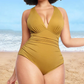 🔥Last Day Special Price £16.99!!💥-👙Smart Sculpt Plunge Swimsuit Flatter Your Figure