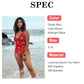 🔥Summer Cool Deal  👙Women’s Sexy One Piece Swimsuit with Matching Swim Long Skirt💕