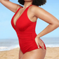 🔥Last Day Special Price £16.99!!💥-👙Smart Sculpt Plunge Swimsuit Flatter Your Figure