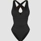 🔥Last Day Special Price £16.99!!💥-👙Smart Sculpt Plunge Swimsuit Flatter Your Figure
