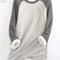 Women's Round Neck Long Sleeve Thermal Tops