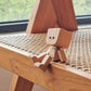 🙂Charming Little Wooden Figure with 12 Magnetic Expressions That Sways