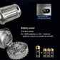 ⛺️🔥Hot Sale 50% OFF💡Portable LED Camping Lantern With Fan 🎵💨