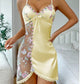 🥳2026 HOT SALE🥳💞50K+ SOLD!💥👗🎀 50% OFF! Model Special Offer-Lace Erotic Lingerie Camisole Nightgown with Bow