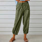 2025 New Women's Summer Cotton Linen Trousers Nine Minute Trousers