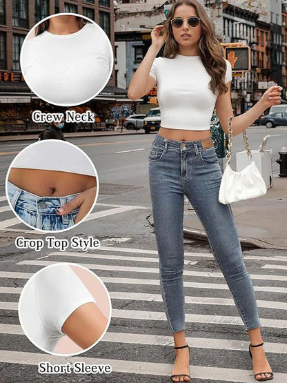 ⏳Limited-time 50% off⏰Women's fitted Casual T-shirts👚