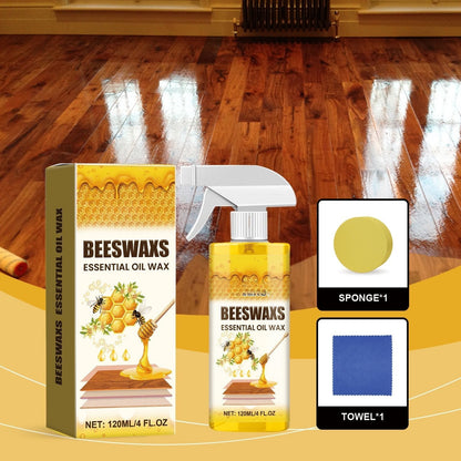 ⏳Time-Limited Special 50%Off⏰🎉All-in-One Wood Beeswax Spray – 355ml, Cleans, Nourishes, Polishes 🌿