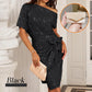 💃👠Hot Sale 50% OFF🖤Sparkly One-Shoulder Ruched Dress✨