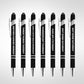 🔥NEW YEAR SALE 49% OFF🔥Funny Stress-Relief Daily Quotes Metal Ballpoint Pen Set 🎁