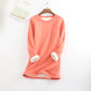 ❄Get ready for the cold season❄Women‘s NEW Casual Cotton Round Neck Solid Sweatshirt (S-5XL)🙋‍♀️
