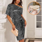 💃👠Hot Sale 50% OFF🖤Sparkly One-Shoulder Ruched Dress✨
