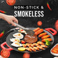 ⏳Time-limited Special⏰Non-Stick Electric Indoor Grill Pan🍳