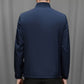 👑Essential Business Suit👑 Men's Standing Collar Zipper Casual Jacket+Credit card case