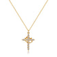 👑LAST DAY SALE 50% OFF🔥✝️Simple Crown & Cross Pendant Choker Necklace
