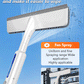 💥Limited Time 50% OFF🪟Extended Spraying Double-Sided Glass Cleaner Squeegee-Streak-Free Cleaning & Extended Reach✨🔝✅