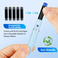 🎁 Best gift idea-Upgrade your writing!🔥Quick-Dry Retractable Fountain Pen