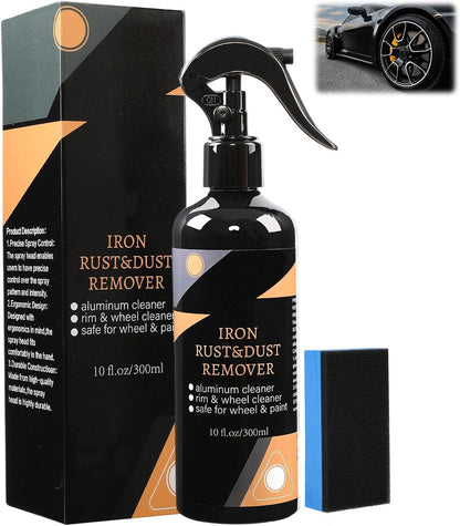 ⛵ Limited-time Sale: ONLY ￡11.99 & Buy 2 get 1 Free!! 🌱Wheel and Rim Cleaning Spray, Rust and Dirt Remover, Purple-Tinted Rust Remover, All-Purpose Wheel Rust Remover