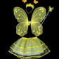 🎄 Christmas Sale 50% OFF 🎁Rechargeable Electric Fairy Wings with LED Lights and Music🧚‍♀️Light Up Christmas Parties & Photo Moments✅