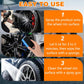⛵ Limited-time Sale: ONLY ￡11.99 & Buy 2 get 1 Free!! 🌱Wheel and Rim Cleaning Spray, Rust and Dirt Remover, Purple-Tinted Rust Remover, All-Purpose Wheel Rust Remover