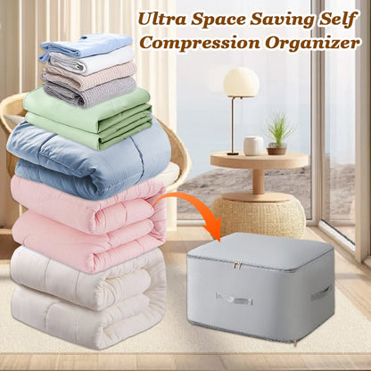 🌸Hot Sale 48% OFF & Free Shipping🌸Ultra Space Saving Self Compression Organizer(BUY 2 GET EXTRA 10% OFF)
