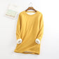 ❄Get ready for the cold season❄Women‘s NEW Casual Cotton Round Neck Solid Sweatshirt (S-5XL)🙋‍♀️