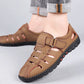Hot Sale 50% - Stylish Leather Hollow Sandals