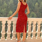💥🎄Christmas Sale 50% OFF💃Women's Round Neck Sleeveless Party Gliter Dress-Be the Star of Every Gathering✨