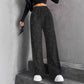 🎄🎁Christmas Sale 50% OFF🥰Women's Sequin Sparkle Wide Leg Pants with Elastic Waistband