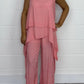 🌸Summer Specials🌸 Casual Sleeveless Loose Top and Pants Suit