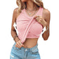 🔥 Promotion - 49% off✨ Women's ribbed knit tank top with shelf bra