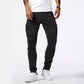Cargo trousers in stretch denim