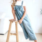 💖LAST DAY SALE 47% OFF💖Women's Cute Casual Button Jumpsuit Ripped Denim Overalls