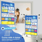 💥Lastday! Hurry up！！💥🚨 50% OFF! The Teacher-Approved ABC Chart That Makes Letter Learning FUN! (Perfect for Homeschool & PreK)