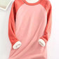 Women's Round Neck Long Sleeve Thermal Tops