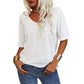 💖2025 Summer Sale 50% OFF💥Women's Solid Color V-Neck T-shirt [On Sale & Quick Ship!]