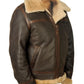 📢📢60 % OFF !!🎅SHEEPSKIN BOMBER JACKET