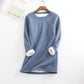 ❄Get ready for the cold season❄Women‘s NEW Casual Cotton Round Neck Solid Sweatshirt (S-5XL)🙋‍♀️