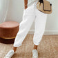 🥳Delivered within 5 working days🥳50K+ SOLD!🦋 Ankle-Length Cotton Linen Pants – Breathable, elegant & kind to skin. High-waisted fit flatters every shape. A little treat for yourself or a thoughtful gift.