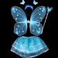 🎄 Christmas Sale 50% OFF 🎁Rechargeable Electric Fairy Wings with LED Lights and Music🧚‍♀️Light Up Christmas Parties & Photo Moments✅