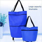2-in-1 Shopping Bag Foldable Green Bag