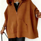🎯Black Friday Bottom Price! Women Fur Collar Solid Color Casual Jacket 🔥Stock Alert, Grab It Now or Regret Later!