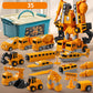 🎁 Hot Sale 49% OFF🔥Magnetic Transform Engineering Car Assembled Toys