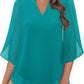 💖Limited Time Sale 49% OFF💖V-neck chiffon shirt