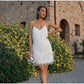🔥Final Hours 49% OFF👗Women's Feather Fringe Sequin Spaghetti Strap Dress-Perfect for Holiday Parties & Galas✨🎉