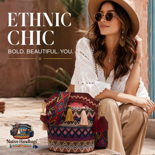 💝BEST GIFT🎁Handmade Native American Handbags