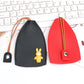 Cute Bunny Key Bag Key Chain Organizer