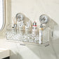 🔥Limited Time 50% OFF🔥Light Luxury Style Glacier Pattern Suction Cup Shelf