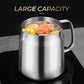 🎅 Winter Frenzy - Half Price 🎊 Large Capacity 304 Stainless Steel Multi-Purpose Oil Filter Container.